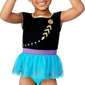 NEW Disney Anna Costume Swimsuit for Girls – Frozen 2 Size 9/10